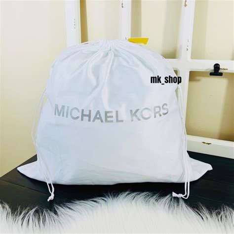 michael kors dust bag for handbags|Michael Kors medium dust bag.